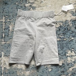 NWT Good American Cotton Bike Shorts